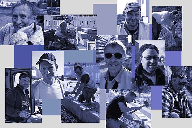 Mitarbeiter Collage
